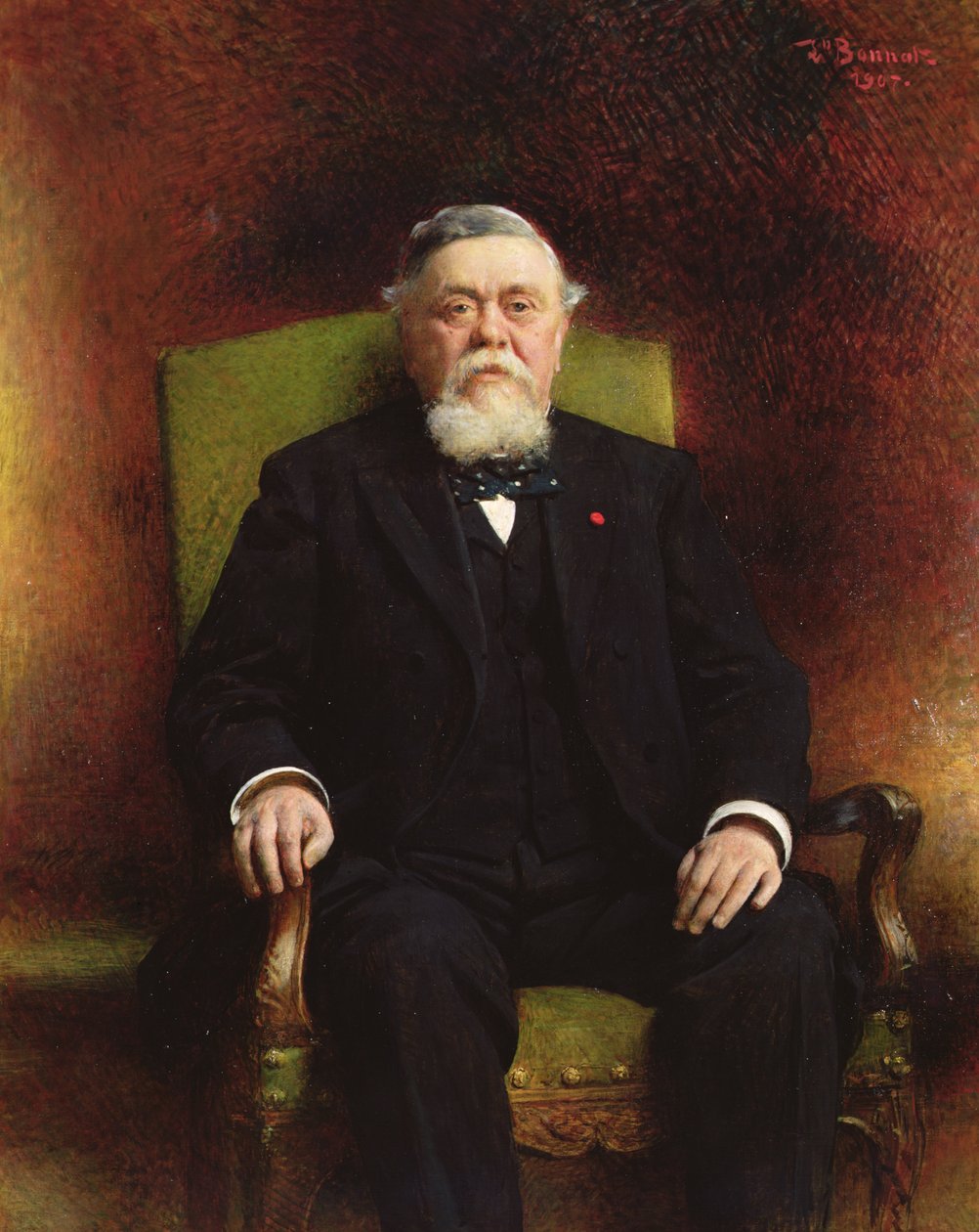 Retrato de Amand Fallieres (1841-1931) 1907 de Leon Joseph Florentin Bonnat