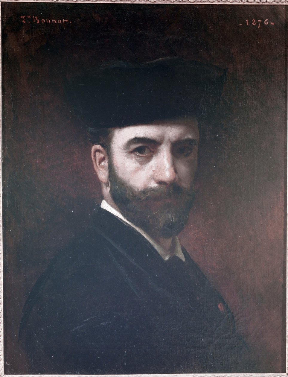 Auto-retrato, 1876 de Leon Joseph Florentin Bonnat