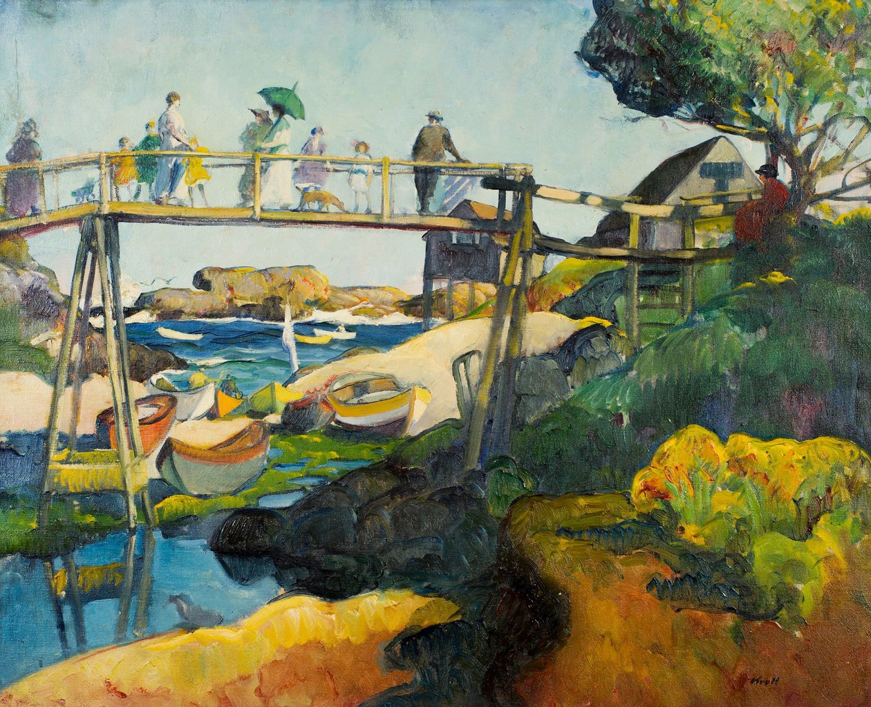 A ponte gay de Leon Kroll