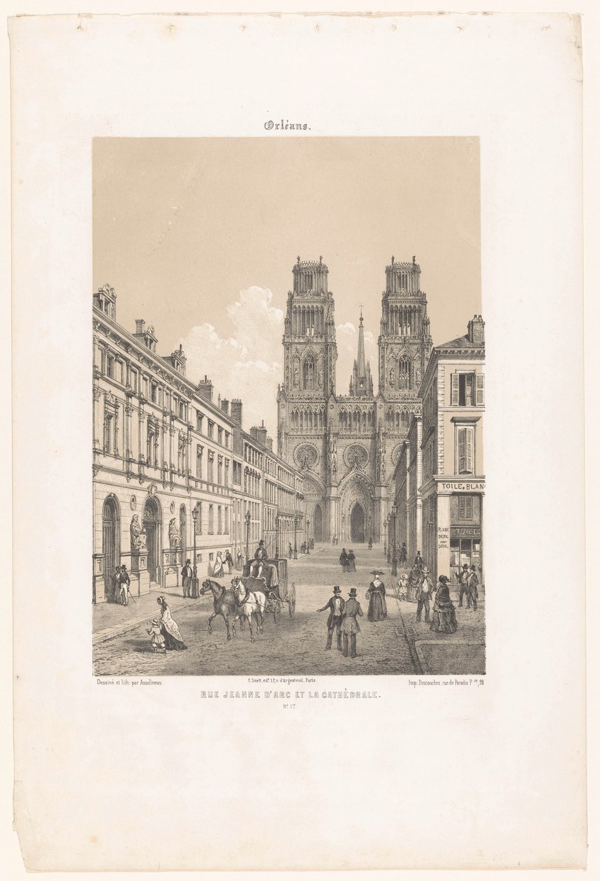 Vista da Rue Jeanne d