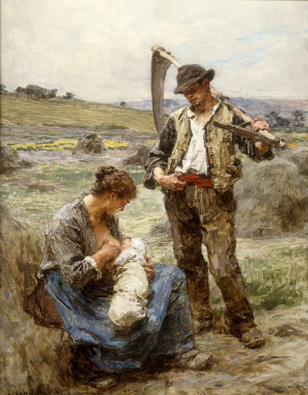 Maternidade de Leon Augustin Lhermitte