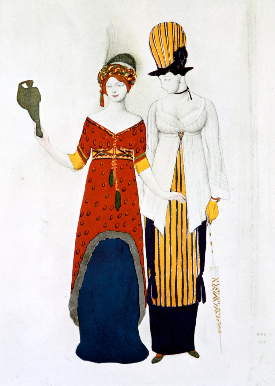 Costume Moderne, 1910 de Leon Bakst