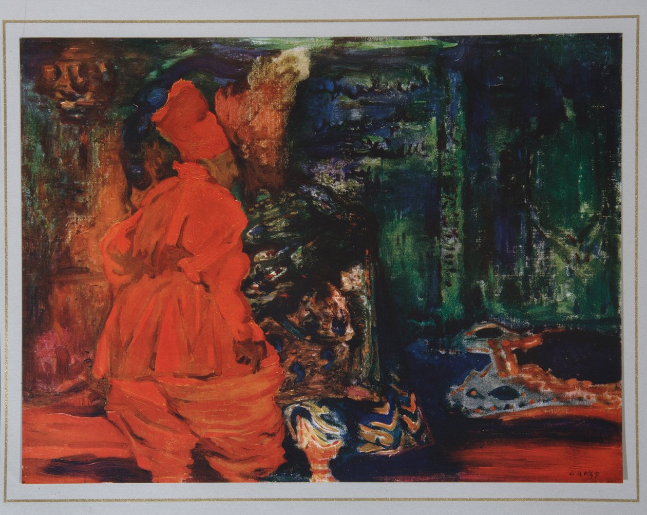 Harems Secret. Ballet Scheharazade por N. Rimsky-Korsakov, c. 1910 de Leon Bakst