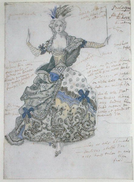 La Belle au Bois Dormant, desenho de fantasia para 