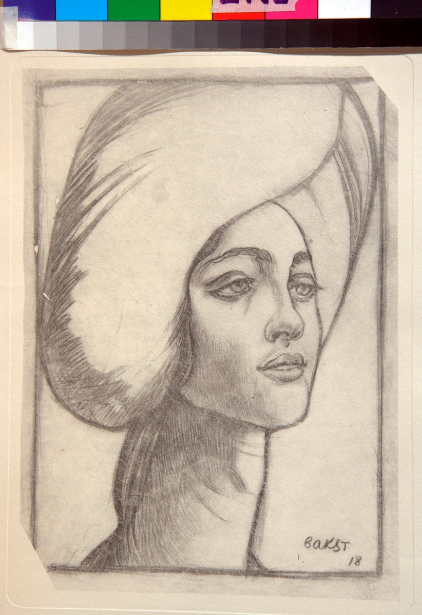 Retrato de Madame T de Leon Bakst