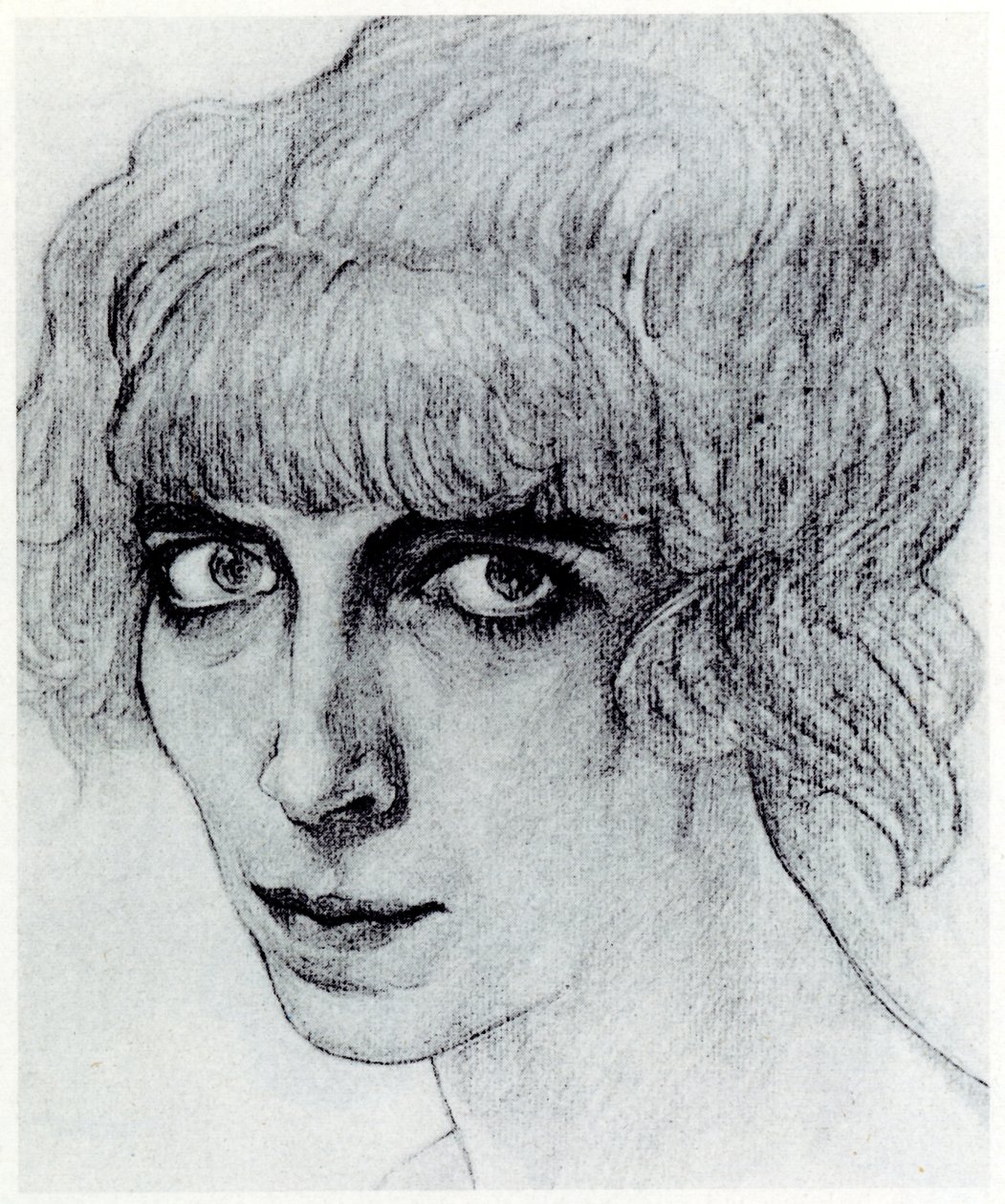 Retrato de Marchesa Luisa Casati, 1912 de Leon Bakst