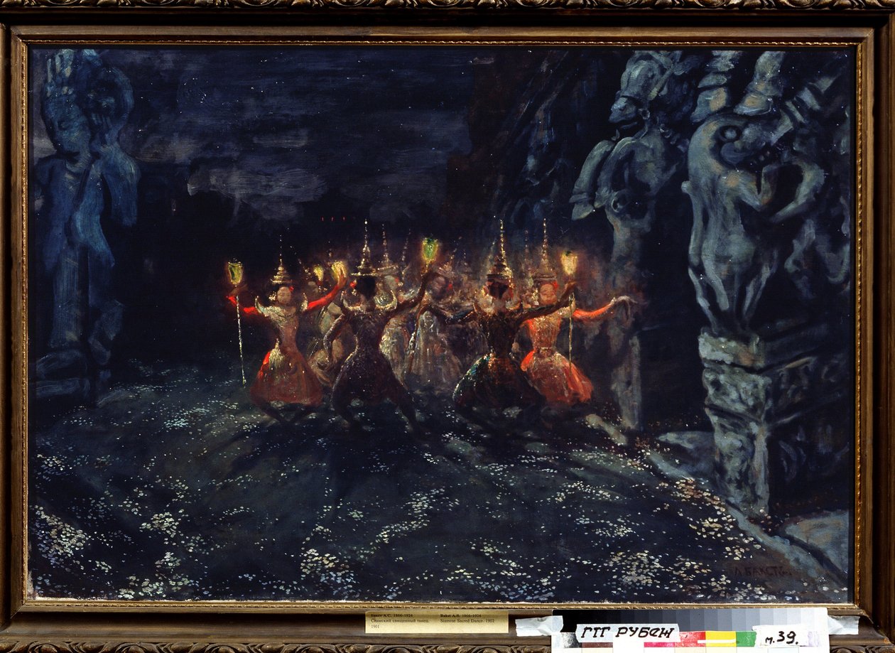 A Dança Sagrada Siamesa de Leon Bakst