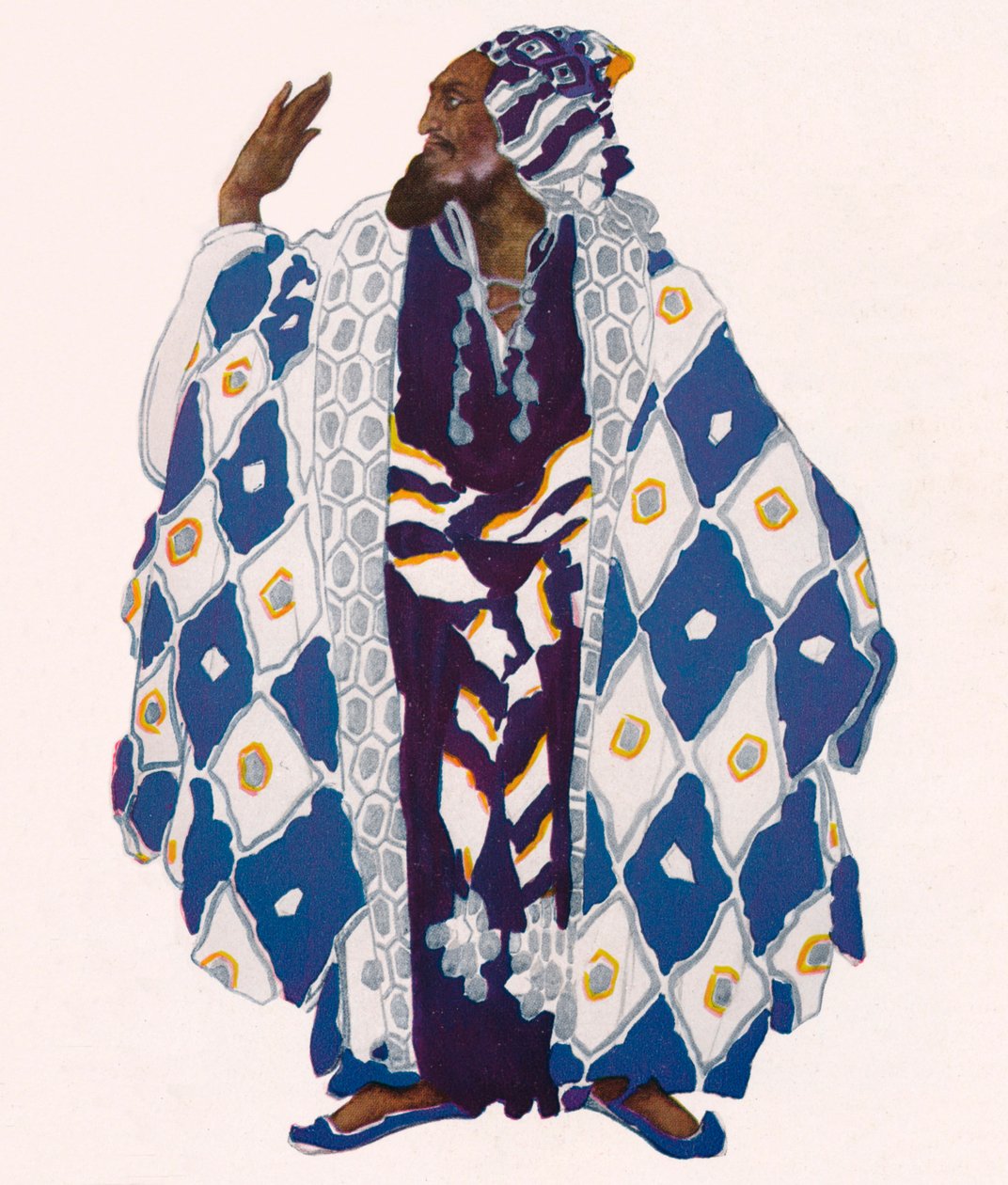 Um Mespotamien Notável, 1922, 1923 de Leon Bakst
