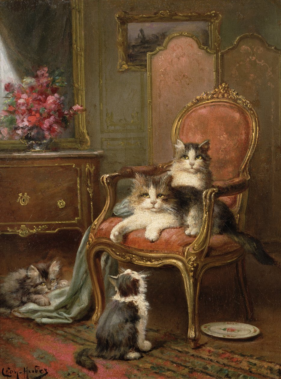 A cadeira favorita de Leon Charles Huber