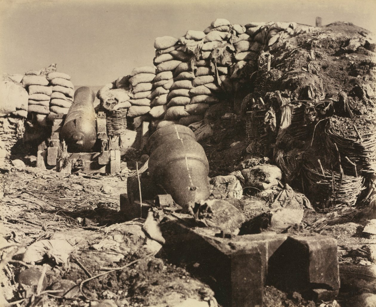 Bateria, Malakoff, 1855. de Leon Eugéne Méhédin
