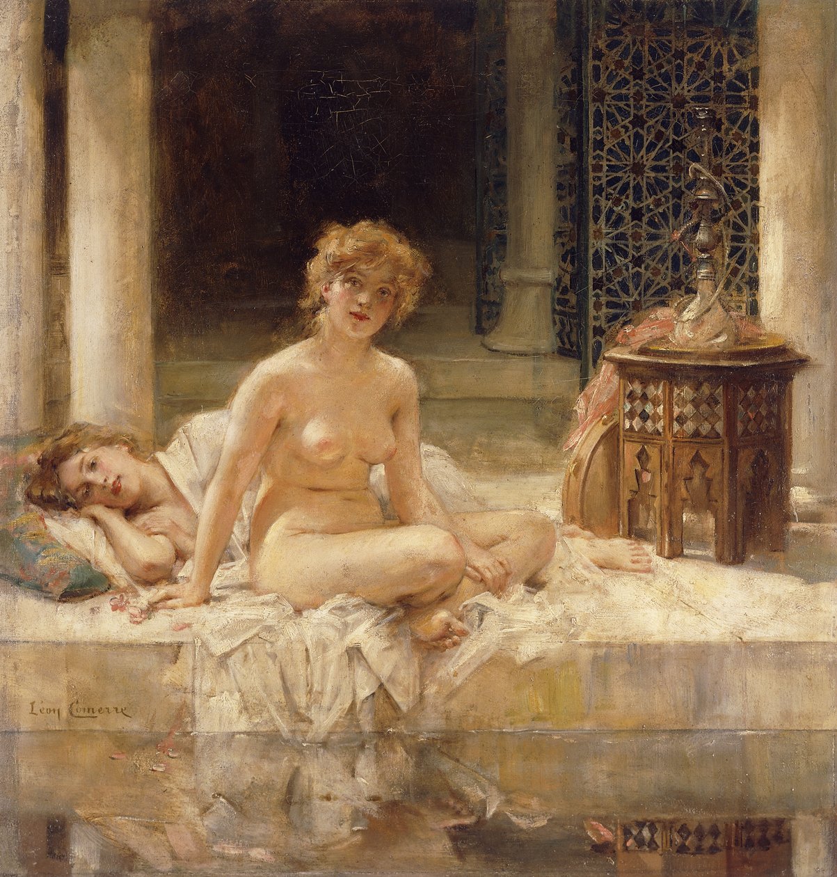 Depois do banho, de Leon Francois Comerre
