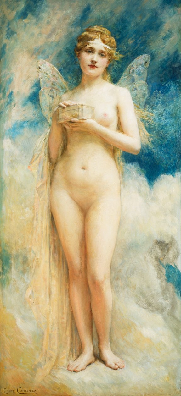Caixa de Pandora, de Leon Francois Comerre