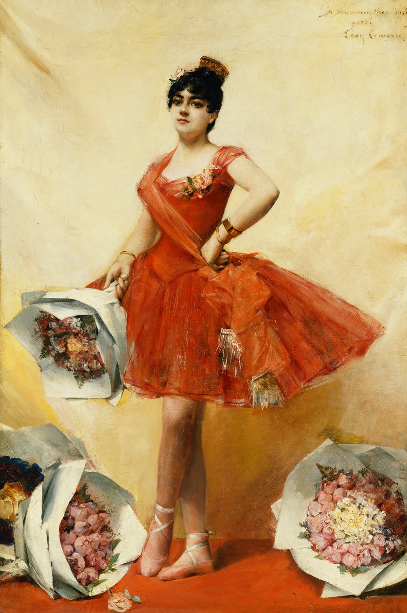 O dançarino de balé, de Leon Francois Comerre