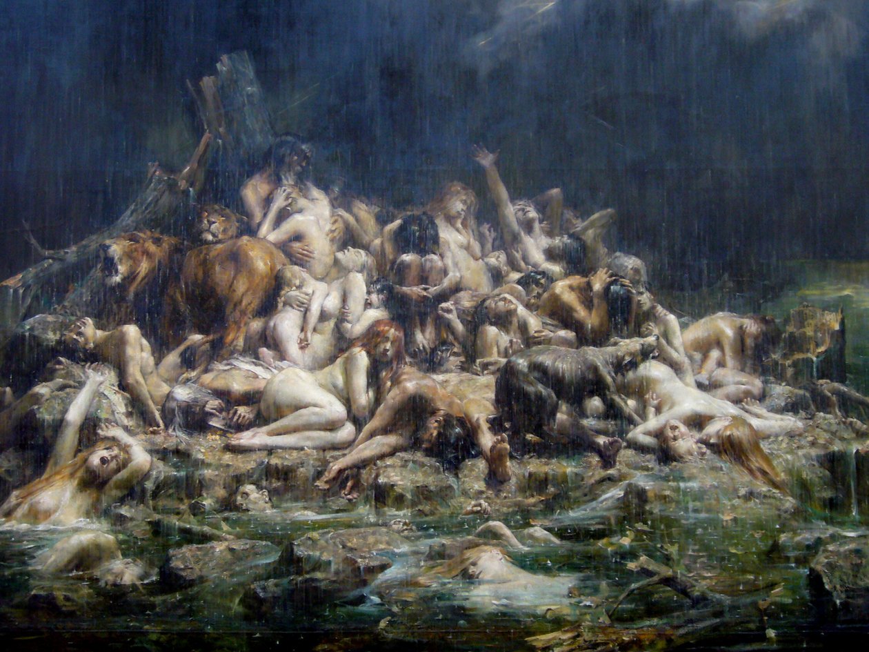 O Dilúvio de Leon Francois Comerre