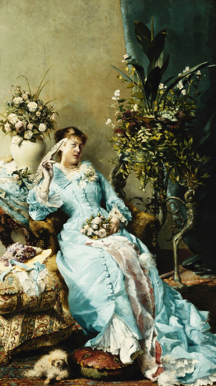 O período bonito; La Belle Epoque, 1880 de Leon Henri Marie Frederic