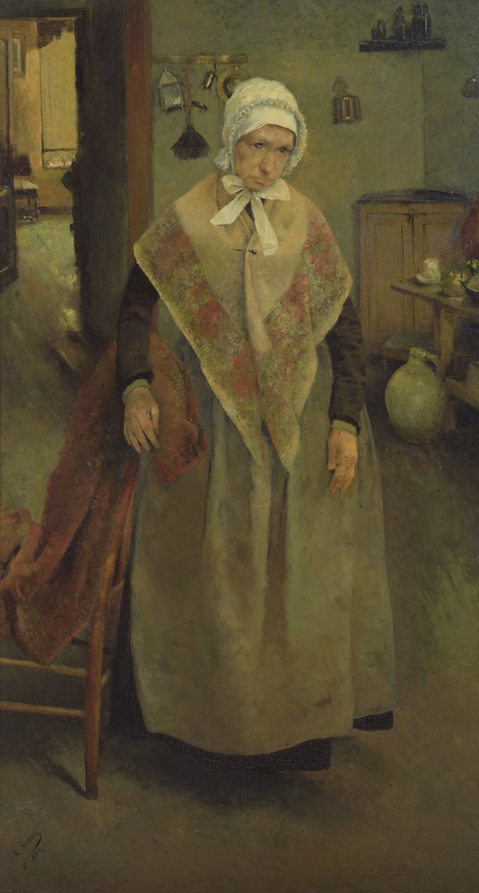 O Servo Idoso, 1884 de Leon Henri Marie Frederic