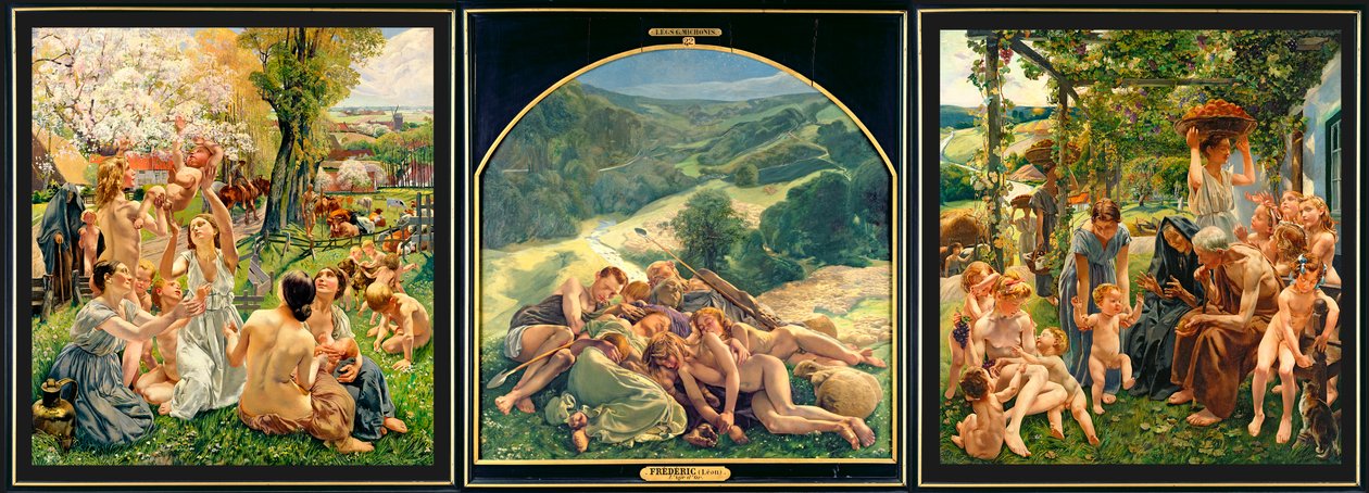 &39;A Era de Ouro&39;, 1901 de Leon Henri Marie Frederic