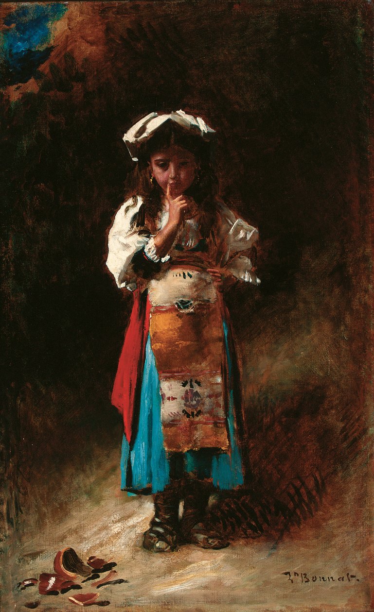 O jarro partido (óleo sobre tela) de Leon Joseph Florentin Bonnat