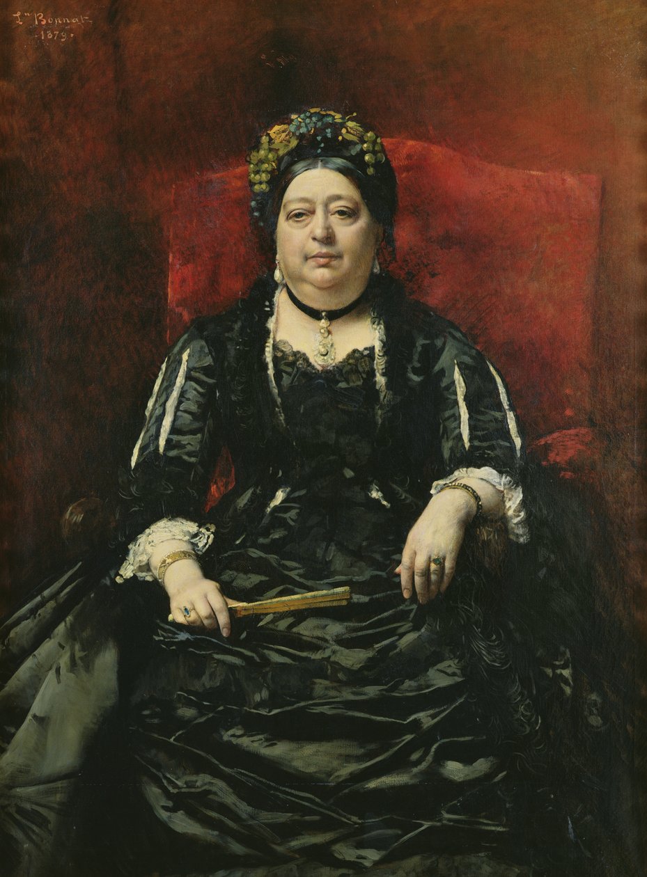 Retrato da Madame Leopold Stern, 1879 de Leon Joseph Florentin Bonnat