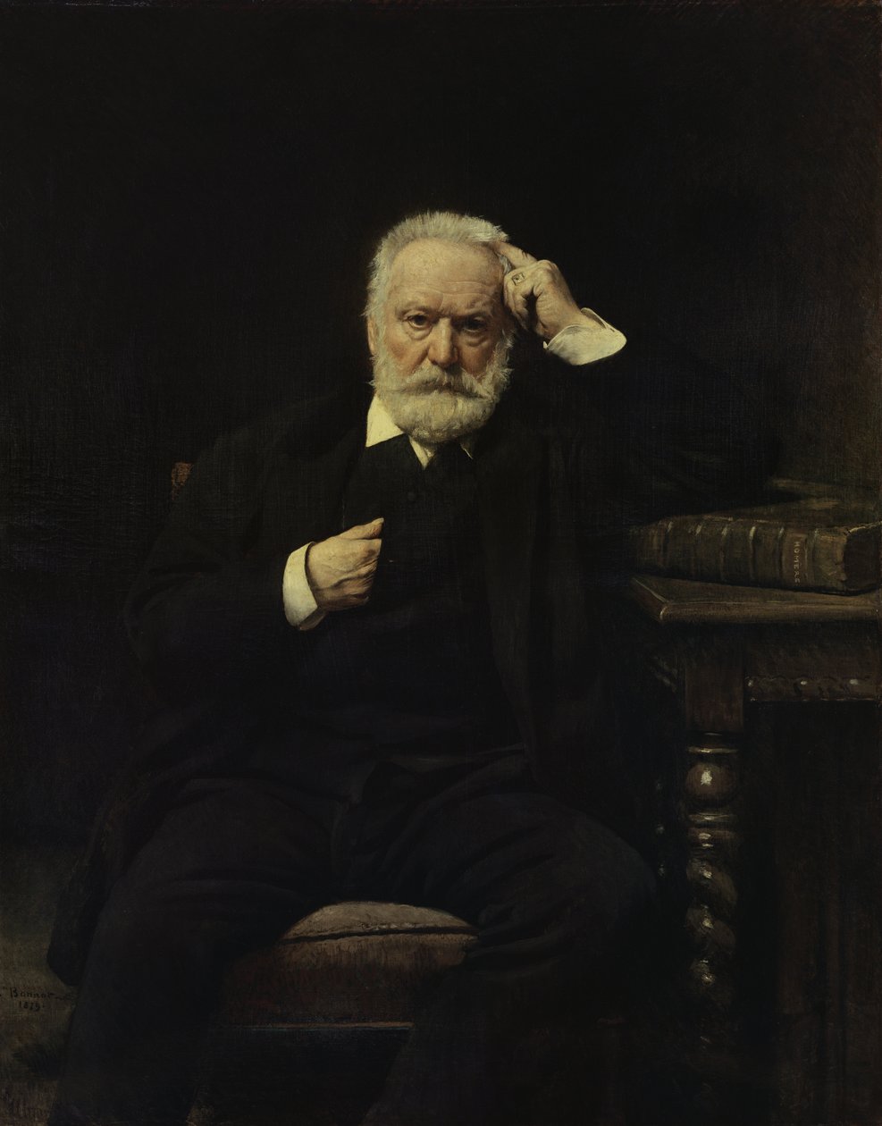 Retrato de Victor Hugo (1802-85) 1879 de Leon Joseph Florentin Bonnat