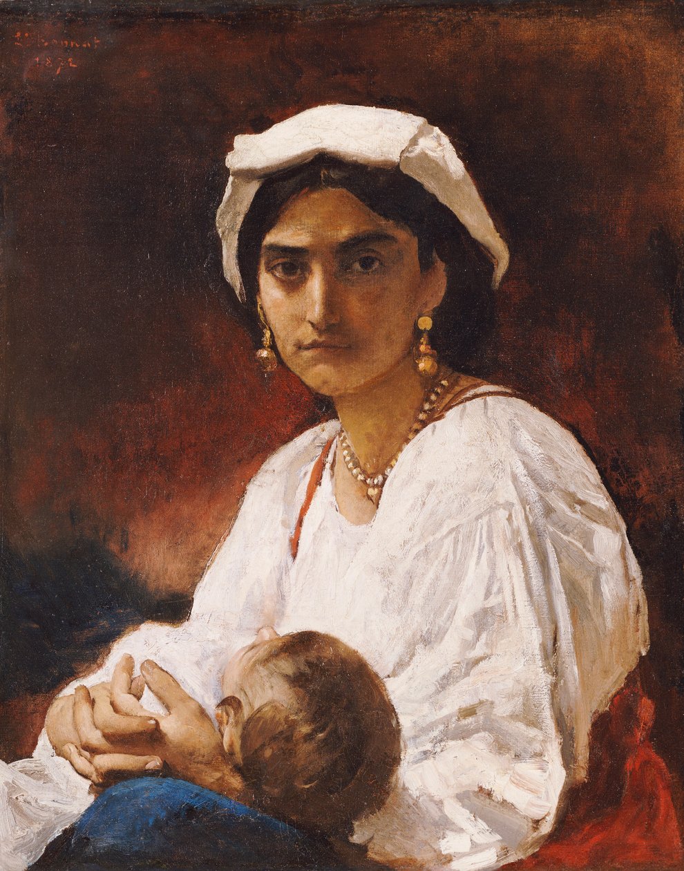 A esposa do bandido, 1872 de Leon Joseph Florentin Bonnat