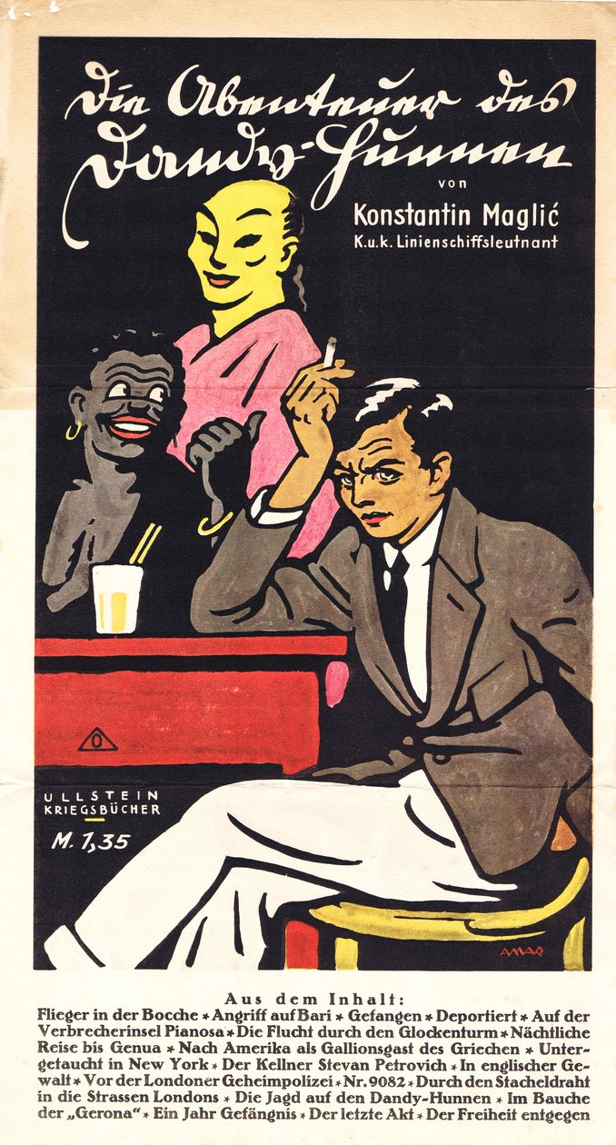 The Adventures of the Dandy Hun, de Konstantin Maglic, 1918. de Leon Lico Amar