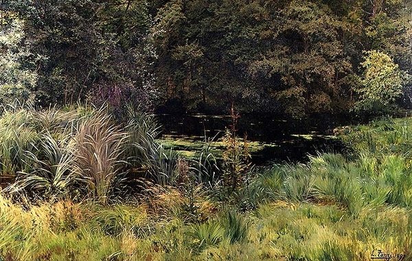 Paisagem com Palhetas de Leon Louis Tanzi