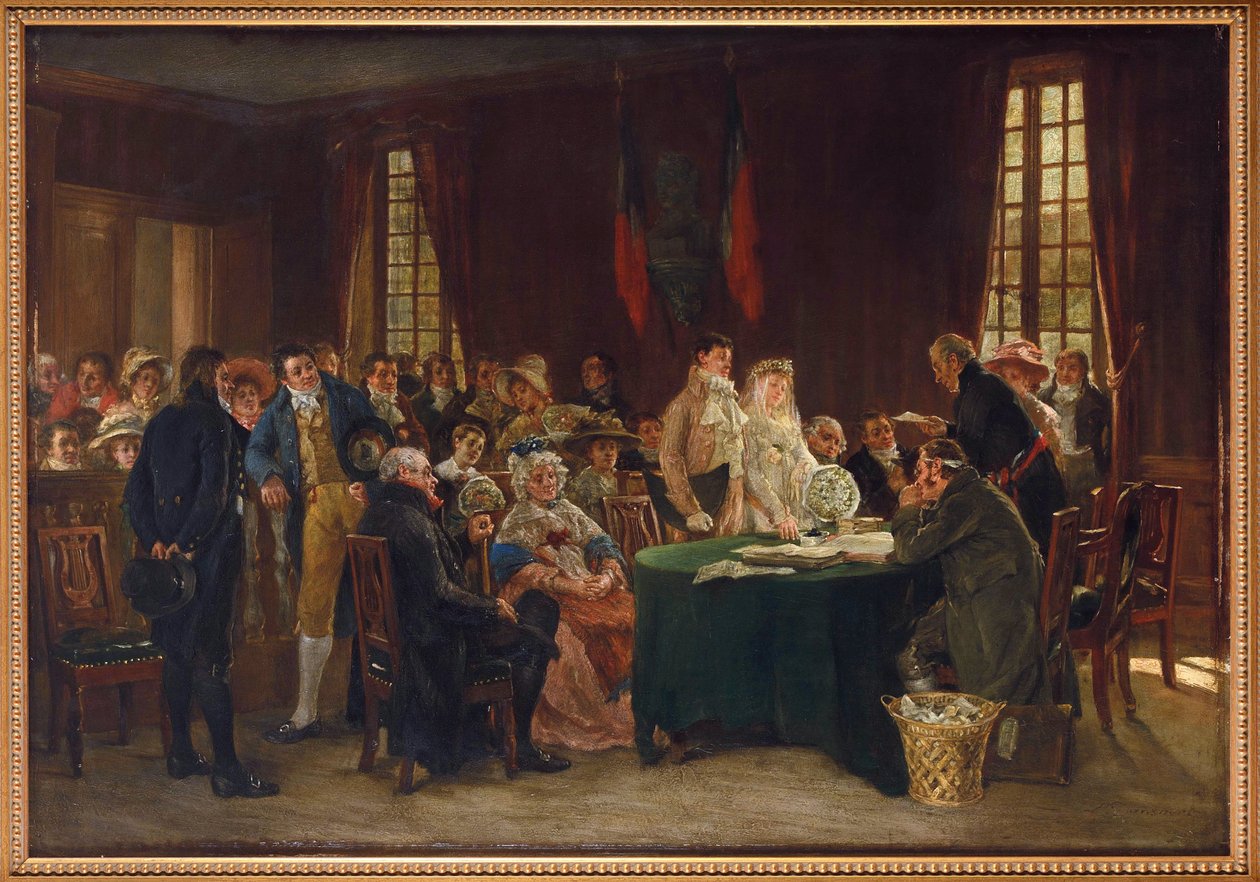 O casamento durante o Primeiro Império, de Dansaert, Leon Marie Constant de Leon Marie Constant Dansaert