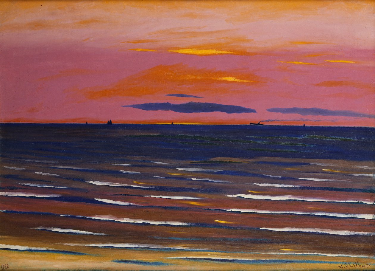 Noite Marinha; Soir Marinho de Leon Spilliaert