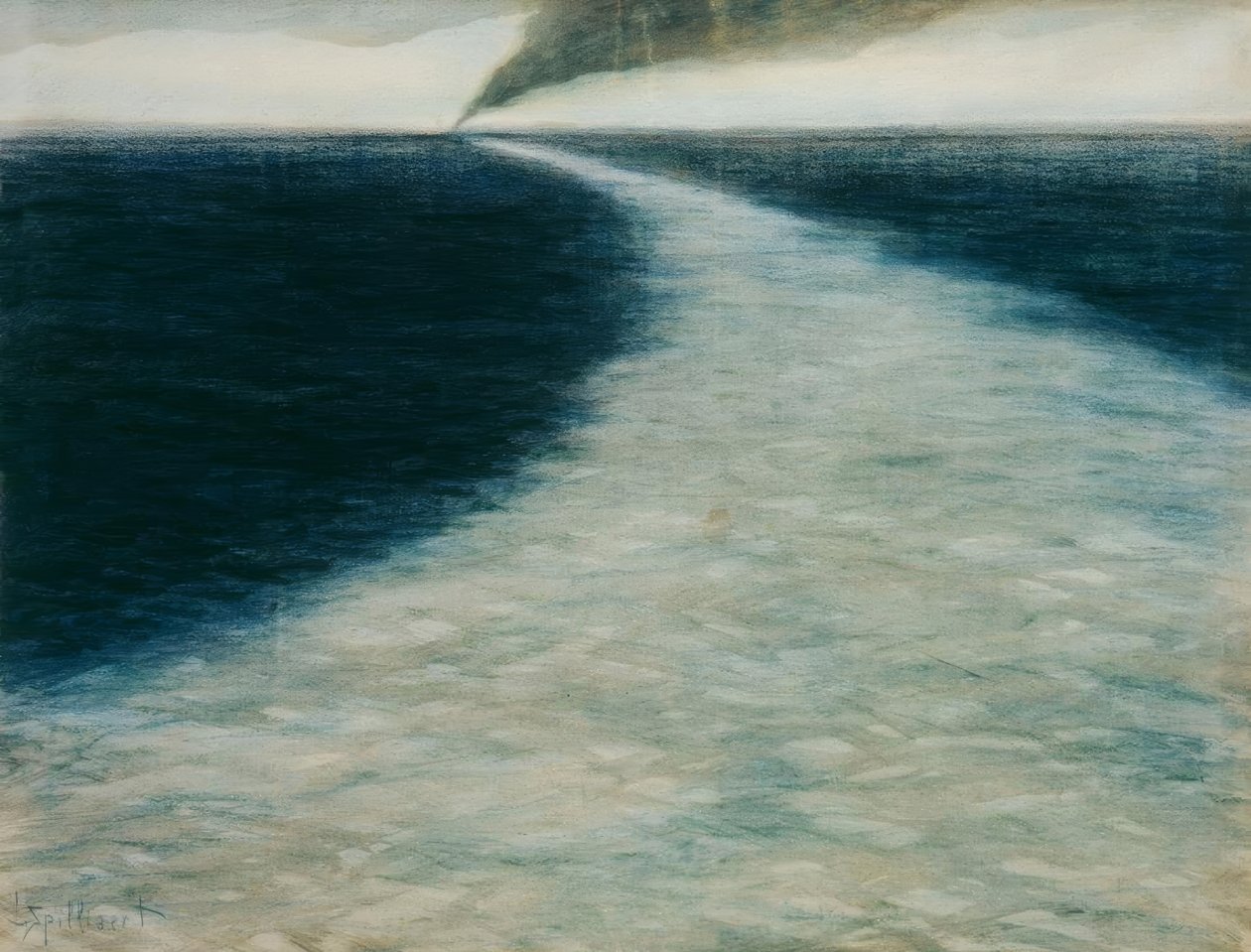 Marinho com vigília de Leon Spilliaert