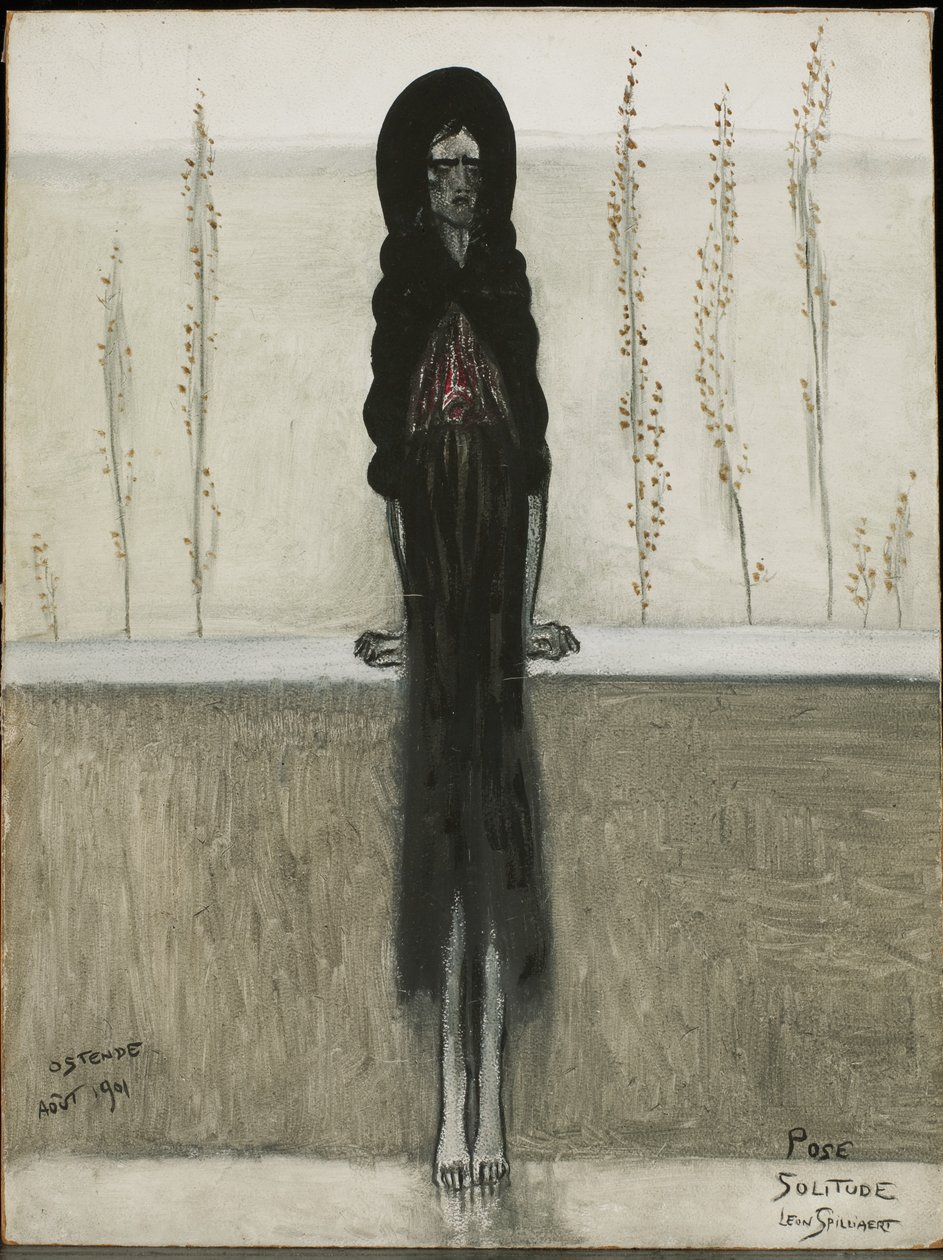 Pose, Solitude de Leon Spilliaert