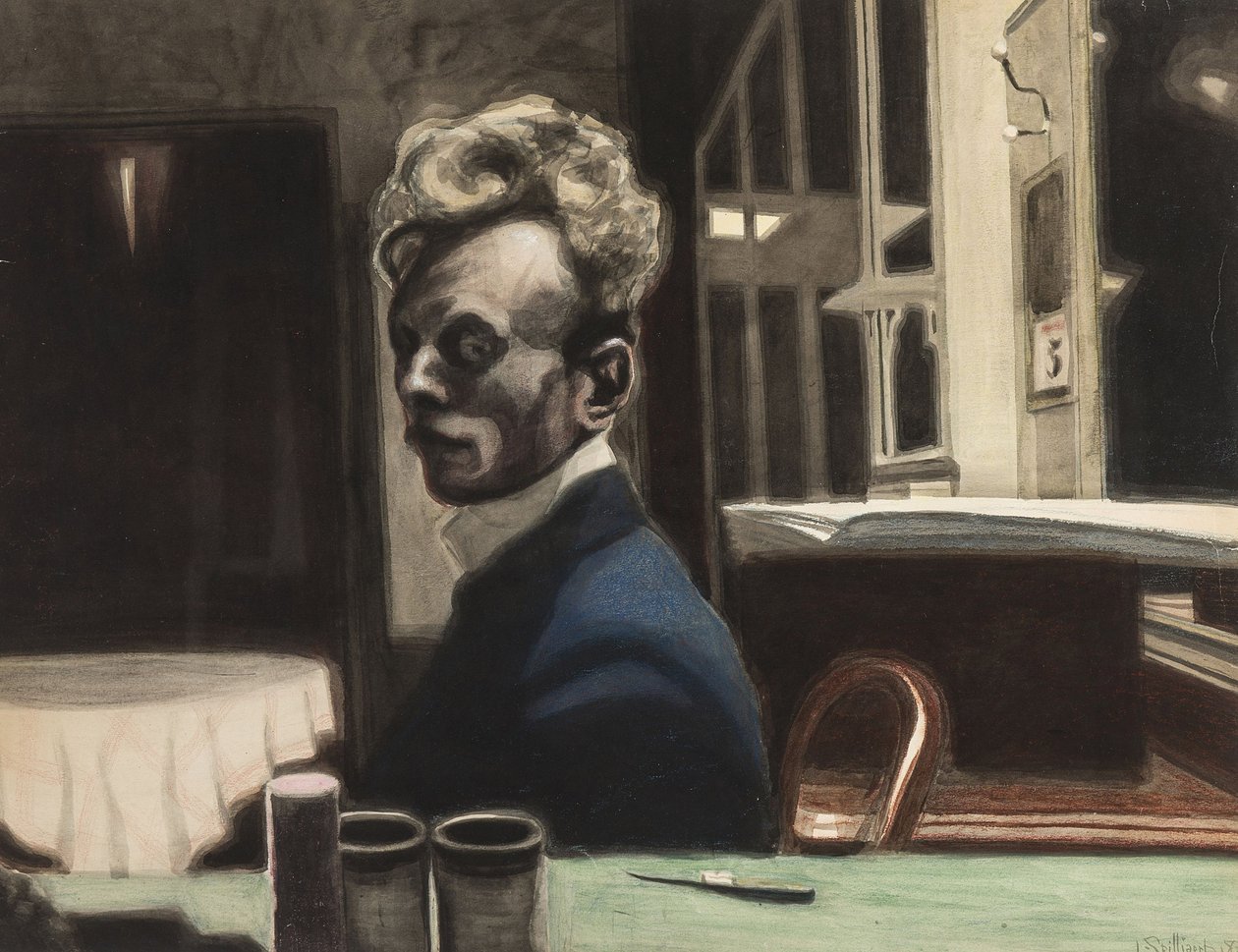 Auto-retrato de Leon Spilliaert