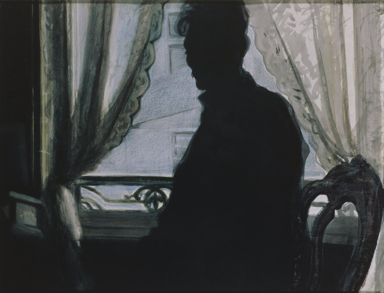 Silhueta do Artista de Leon Spilliaert