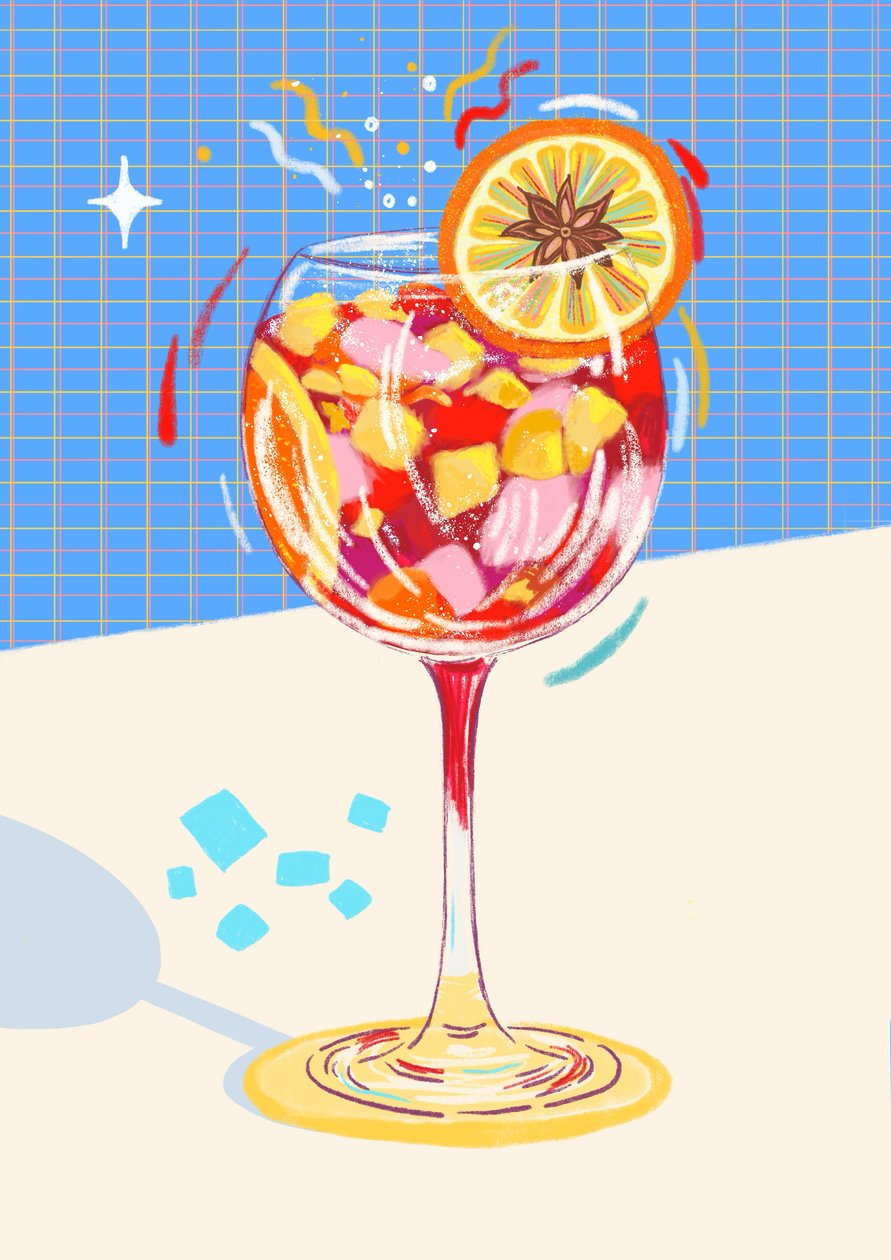 Tropical Temptation, 2025 (digital) de Leona Tsiara