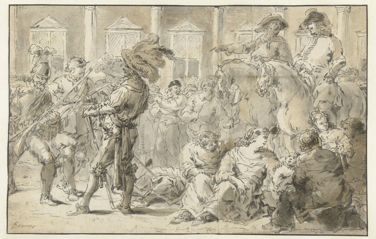 Milícia Delft de Leonaert Bramer
