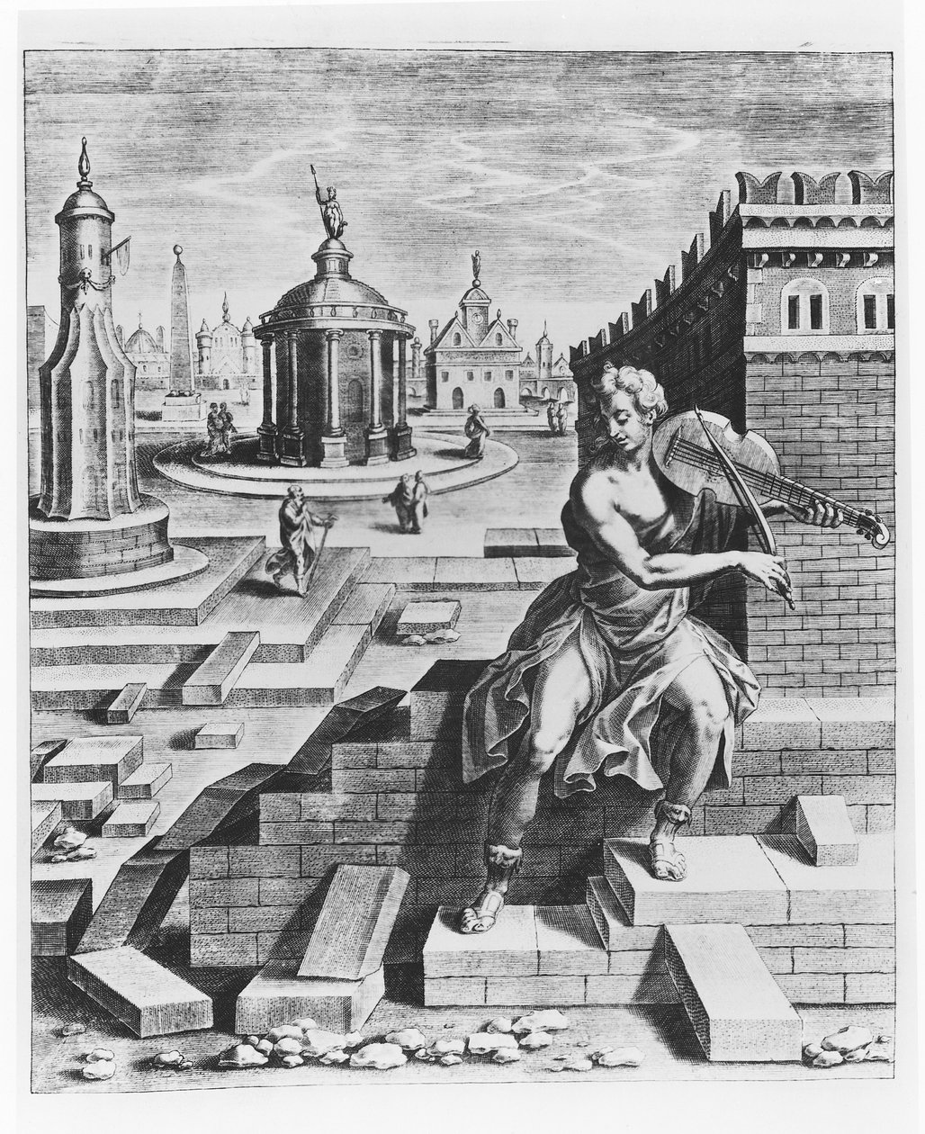 &39;Amphion&39;, 1615 de Leonard Gaultier