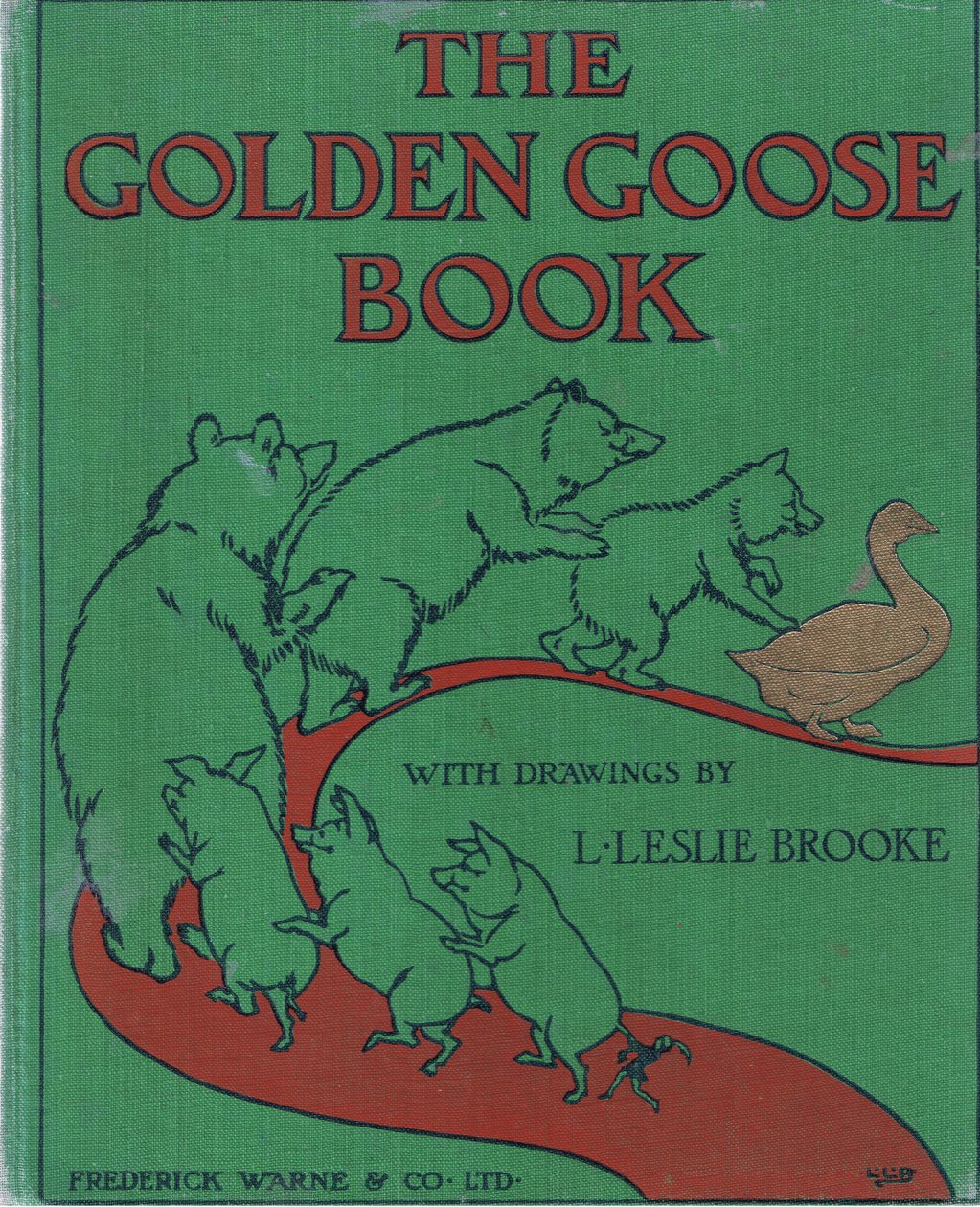 Capa: O livro do Golden Goose de Leonard Leslie Brooke