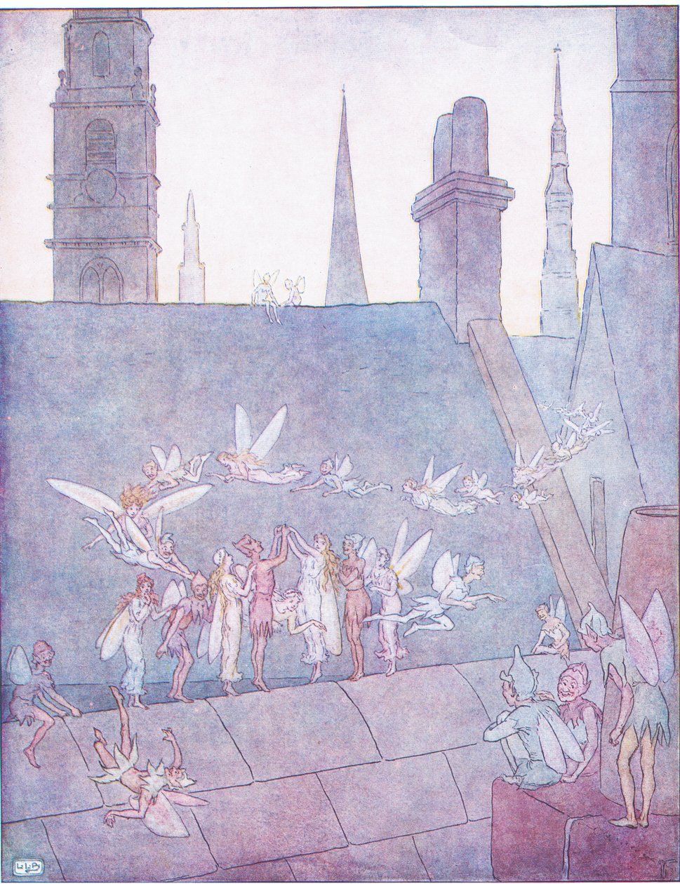 Gay subir e gay descer, para tocar os sinos da cidade de Londres de Leonard Leslie Brooke