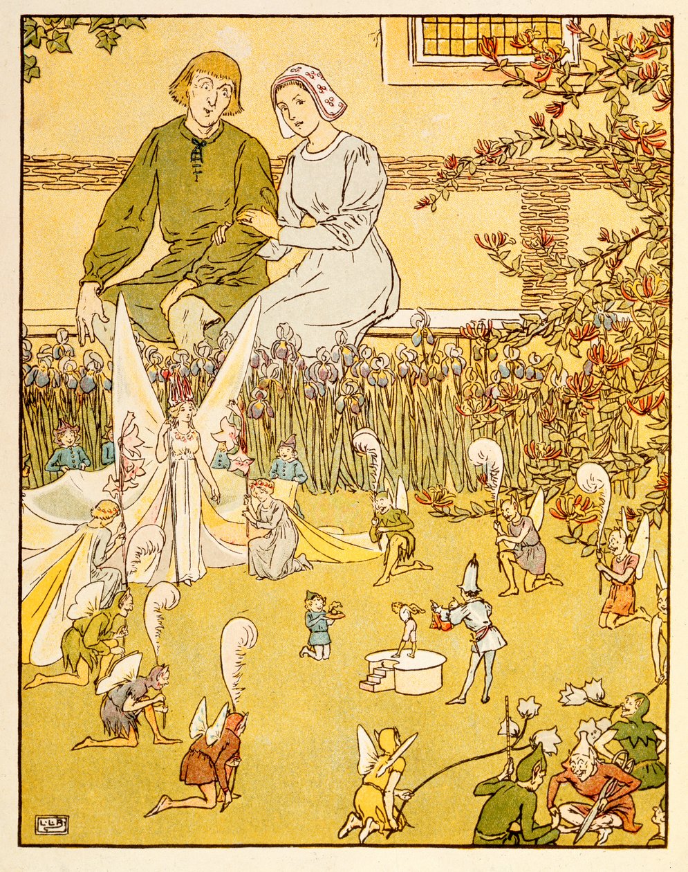 Ilustração de Tom Thumb de Leonard Leslie Brooke