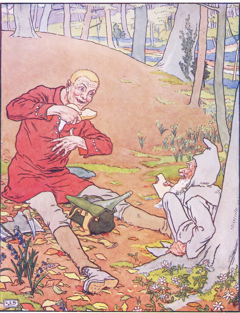 Então eles comeram e beberam juntos de Leonard Leslie Brooke