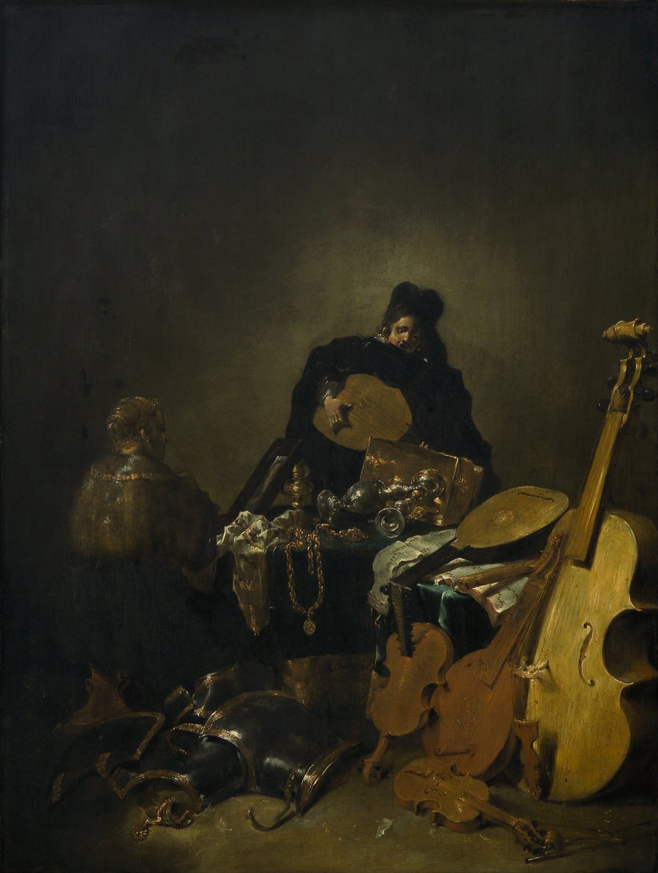 Alegoria da vaidade, c. 1640 de Leonard Bramer