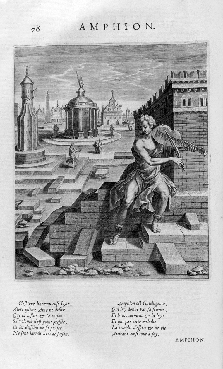 Amphion, 1615 de Leonard Gaultier