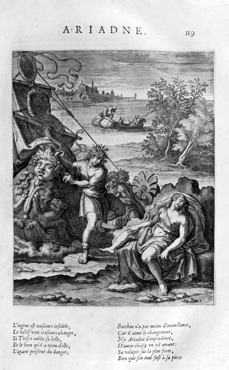 Ariadne, 1615 de Leonard Gaultier