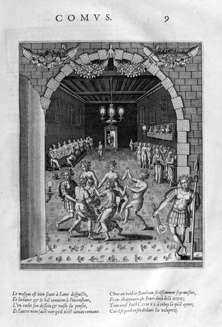 Comus, 1615 de Leonard Gaultier