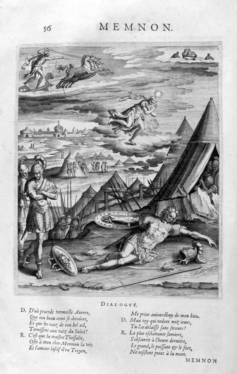Memnon, 1615 de Leonard Gaultier