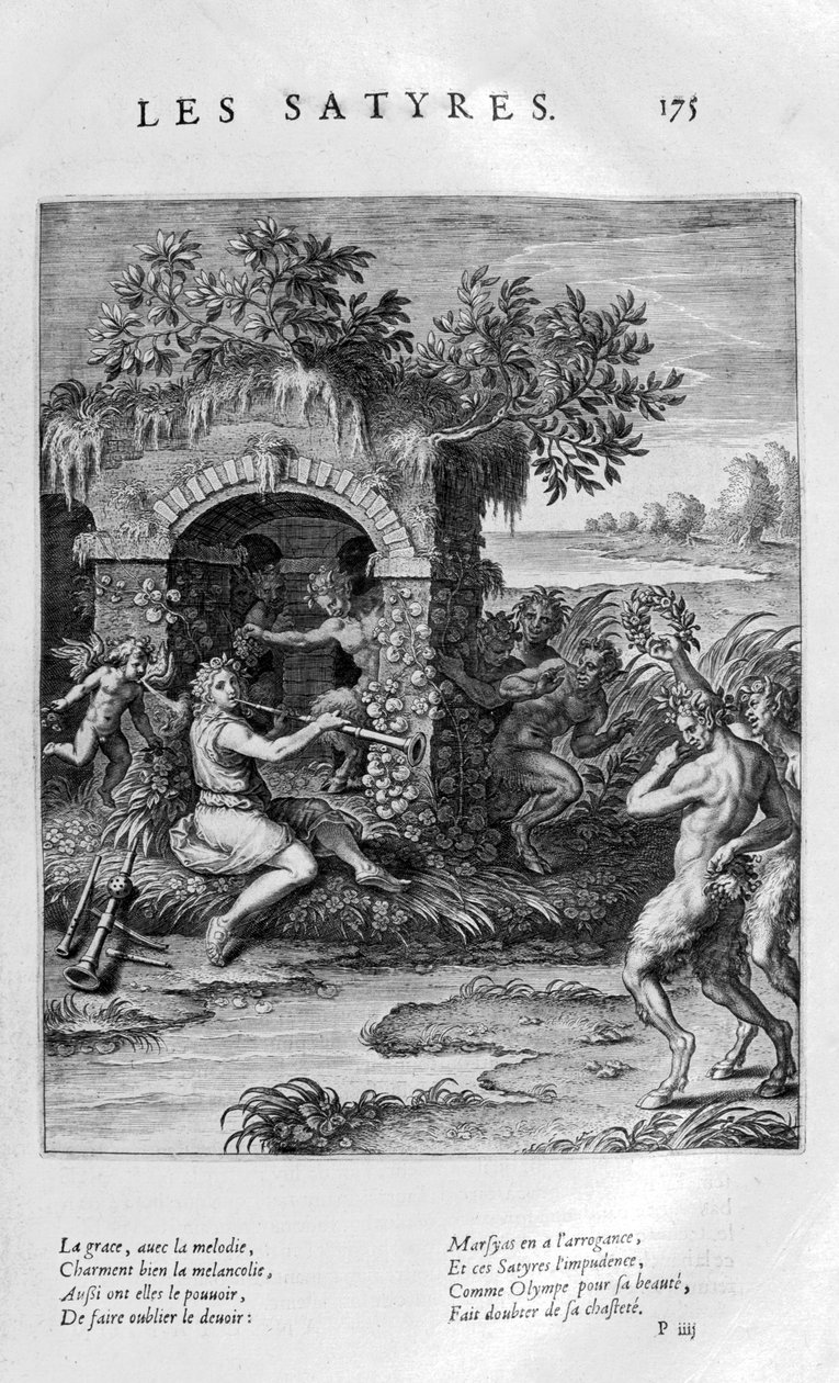 Sátiros, 1615 de Leonard Gaultier