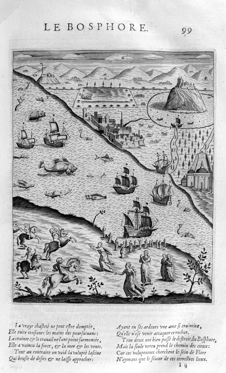 O Bósforo ou Bósforo, 1615 de Leonard Gaultier