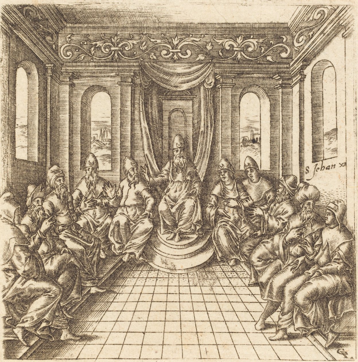 Os principais sacerdotes e fariseus de Leonard Gaultier