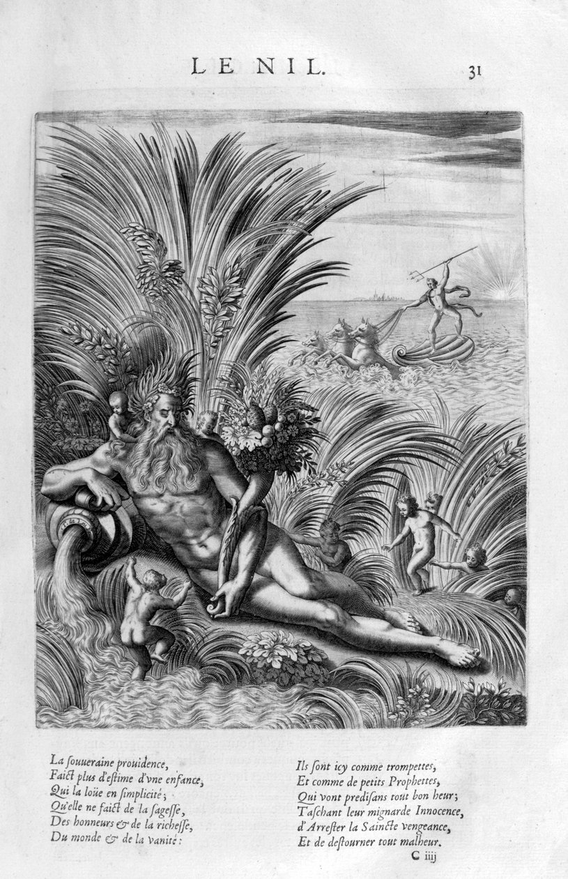 O Nilo, 1615 de Leonard Gaultier