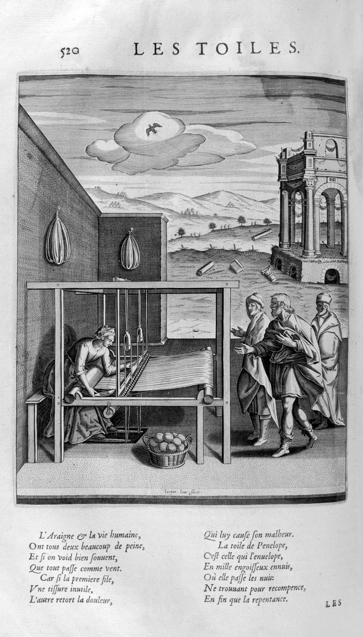Weaver, 1615 de Leonard Gaultier